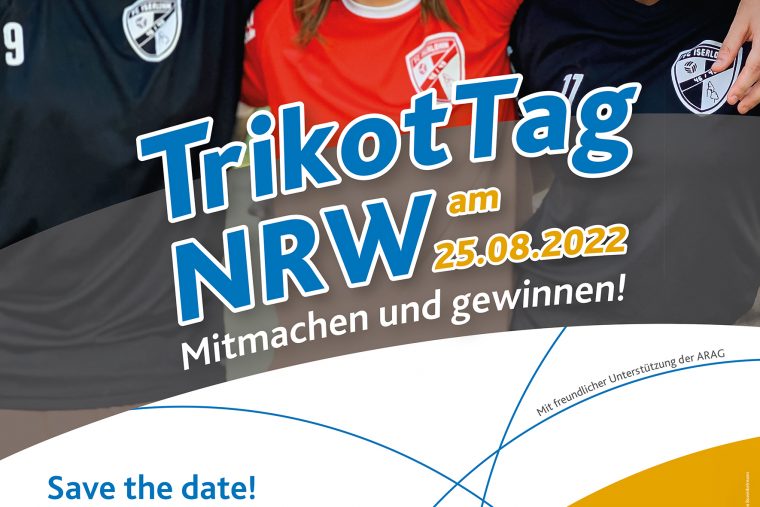 Zeigt unseren Verein am TrikotTag NRW